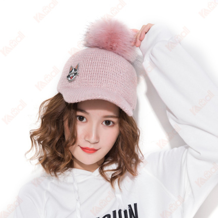 beanies for women peaked cap